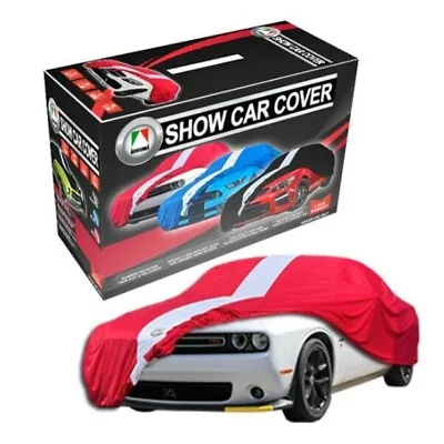 Show Car Cover Non Scratch Indoor For Ford Mustang GT Fastback 2015 > 2020 Red • $149